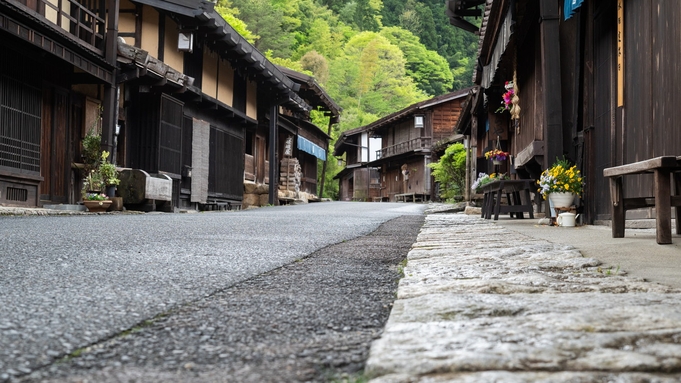 【中山道の桃源郷】一石栃立場茶屋の桜絶景を訪ねる馬籠-妻籠宿ウォーキング★１泊３食【街道浪漫めぐり】